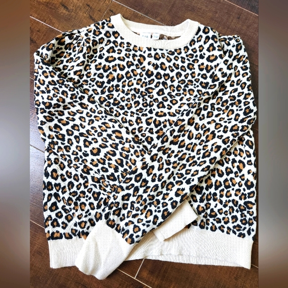 GAP Leopard print sweater - Picture 1 of 4